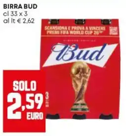 Panorama Birra Bud offerta