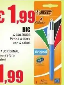 Casalandia BIC Penna a sfera con 4 colori offerta
