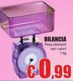 Casalandia Bilancia pesa alimenti vari colori offerta