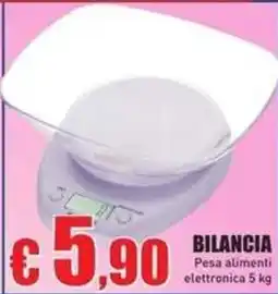 Casalandia Bilancia Pesa alimenti elettronica offerta