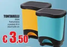 Casalandia Tontarelli Pattumiera a pedale offerta