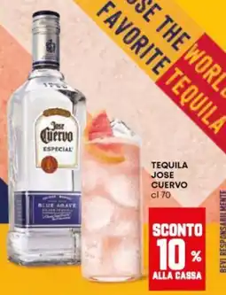 Panorama Tequila Jose Cuervo offerta