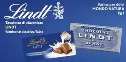 Maxi Supermercati Tavoletta di cioccolato Lindt fondente classico/latte offerta