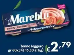 Maxi Supermercati Tonno leggero Mareblu offerta