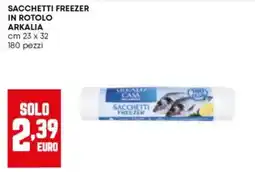 Panorama Sacchetti freezer Arkalia offerta