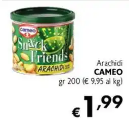 Maxi Supermercati Snack Friends Arachidi Cameo offerta