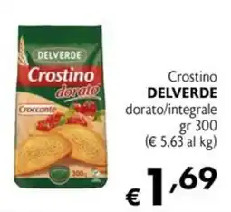 Maxi Supermercati Crostino dorato DELVERDE offerta
