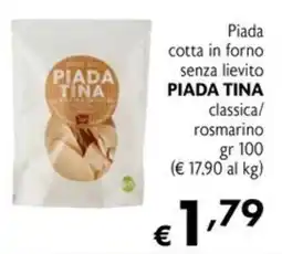 Maxi Supermercati Piada tina classica offerta