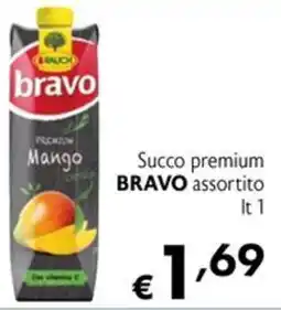 Maxi Supermercati Succo premium BRAVO assortito offerta