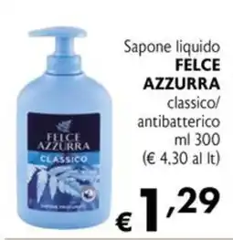 Maxi Supermercati Sapone liquido Felce Azzurra classico offerta