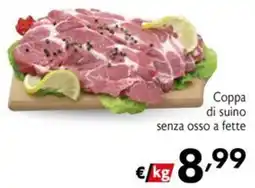 Maxi Supermercati Coppa di suino senza osso a fette offerta