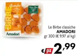 Maxi Supermercati Le Birbe classiche Amadori offerta