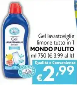 Maxi Supermercati Gel lavastoviglie limone offerta