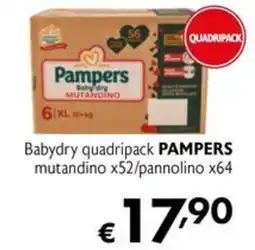 Maxi Supermercati Pampers Babydry mutandino offerta
