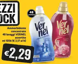 Maxi Supermercati Ammorbidente concentrato VERNEL offerta