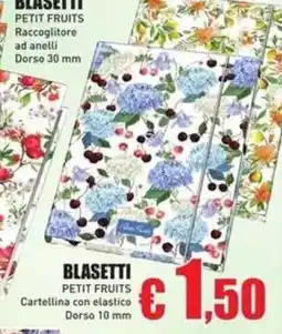 Casalandia Blasetti petit fruits cartellina con elastico offerta