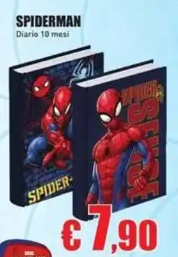 Casalandia Spiderman Diario 10 mesi offerta