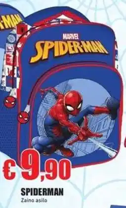 Casalandia Spiderman Zaino asilo offerta