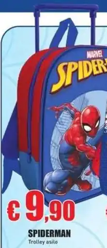 Casalandia Spiderman Trolley asilo offerta