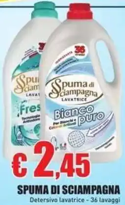 Casalandia Spuma di Sciampagna Detersivo lavatrice offerta