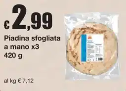 Sì con te Piadina sfogliata offerta