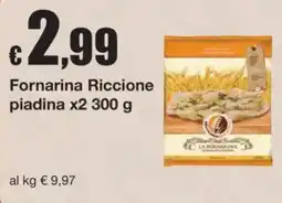 Sì con te Fornarina Riccione piadina offerta