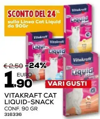 Bricofer Liquid snack 90g offerta