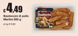 Sì con te Bastoncini di pollo Martini offerta