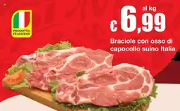 Sì con te Braciole con osso capocollo suino offerta