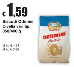 Sì con te Biscotti Ottimini Divella offerta