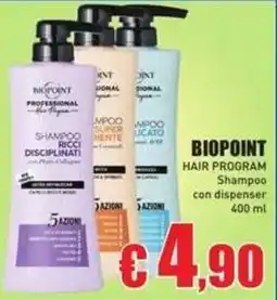 Casalandia Biopoint Hair Program Shampoo offerta
