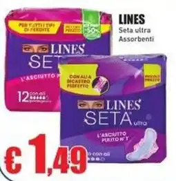 Casalandia Lines Seta ultra Assorbenti offerta