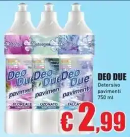 Casalandia Deo Due Detersivo pavimenti offerta