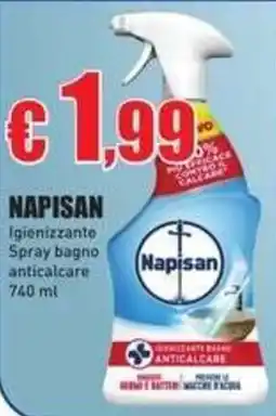 Casalandia Igienizzante Spray bagno anticalcare Napisan offerta