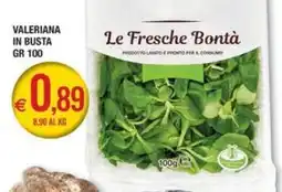Palmarket Valeriana in busta offerta