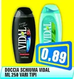 Punto Vigas Doccia schiuma Vidal offerta