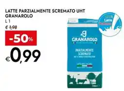 Bennet Latte parzialmente scremato UHT Granarolo offerta