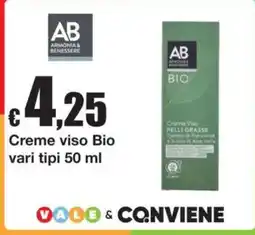 Sì con te Creme viso Bio AB Armonia & Benessere offerta