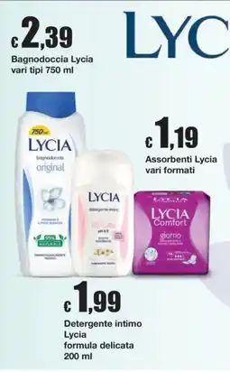 Sì con te Bagnodoccia Lycia offerta