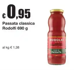 Sì con te Passata classica Rodolfi offerta