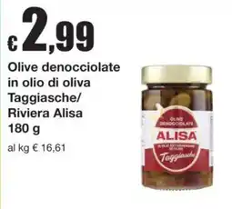 Sì con te Olive denocciolate Riviera Alisa offerta