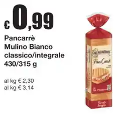 Sì con te Pancarrè Mulino Bianco offerta