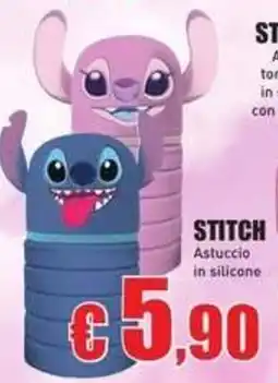 Casalandia Stitch Astuccio in silicone offerta