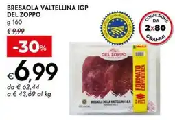 Bennet Bresaola Valtellina IGP Del Zoppo offerta