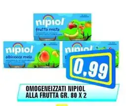 Punto Vigas Omogeneizzati Nipiol alla frutta offerta