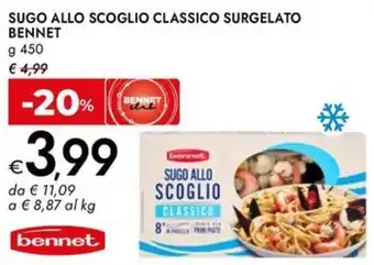 Sugo allo scoglio classico Bennet