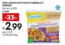 Bennet Sfizi croccanti Orogel offerta