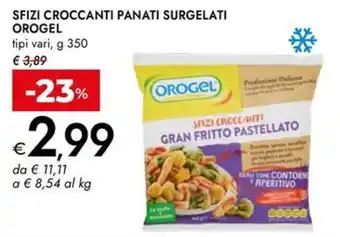 Sfizi croccanti Orogel