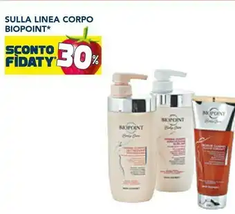 Biopoint sulla linea corpo