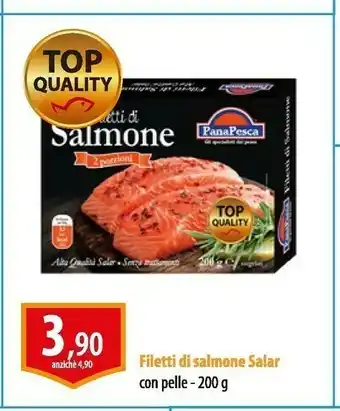 Pana pesca filetti di salmone